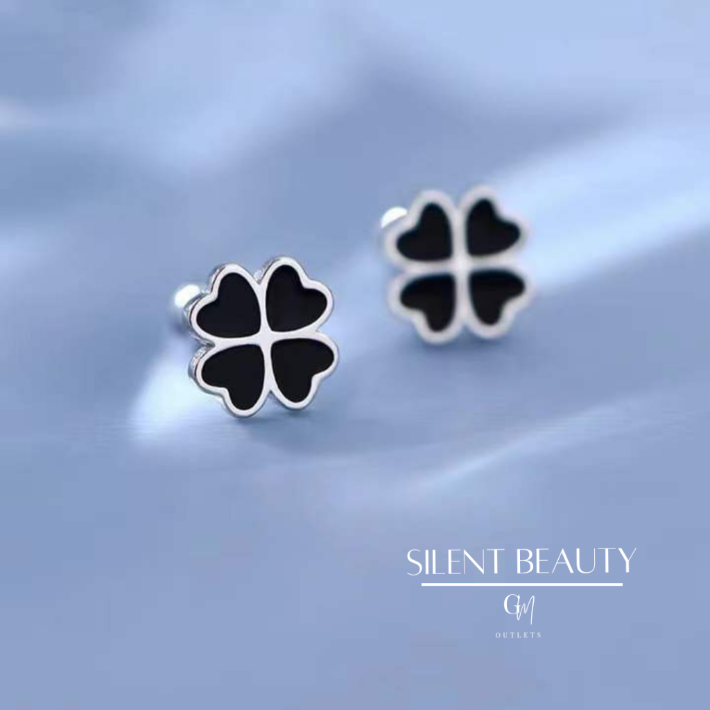 OUTLETS ล้างสต็อกจากโรงงานตรง ต่างหูเงิน Silent Beauty ตุ้มหูเงิน ต่างหูแฟชั่น ต่างหูผู้หญิง