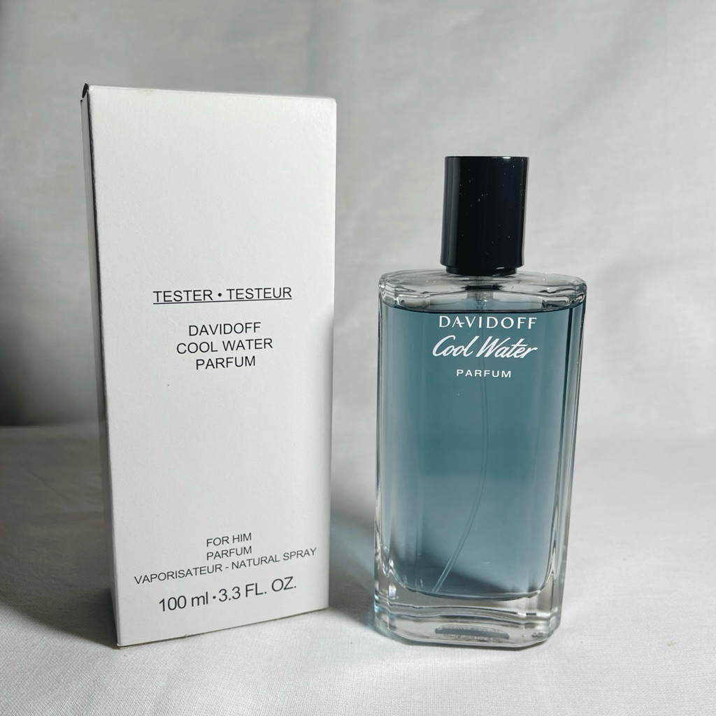ของแท้กล่องเทสเตอร์(ปี2023)Cool Water Parfum For Men 100ml.