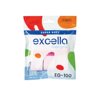 Excella EG-100 Super Soft ผ้าพันด้าม กริปพันด้าม ไม้แบด ไม้เทนนิส หนา 0.7 มม. (แบบแพ็ค)