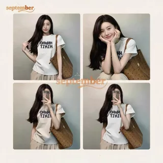 เสื้อยืดแขนสั้นพิมพ์ลายตัวอักษรสไตล์อเมริกันผ้าฝ้ายแท้ฤดูร้อนดีไซน์สไตล์ใหม่ทรงสลิมฟิต