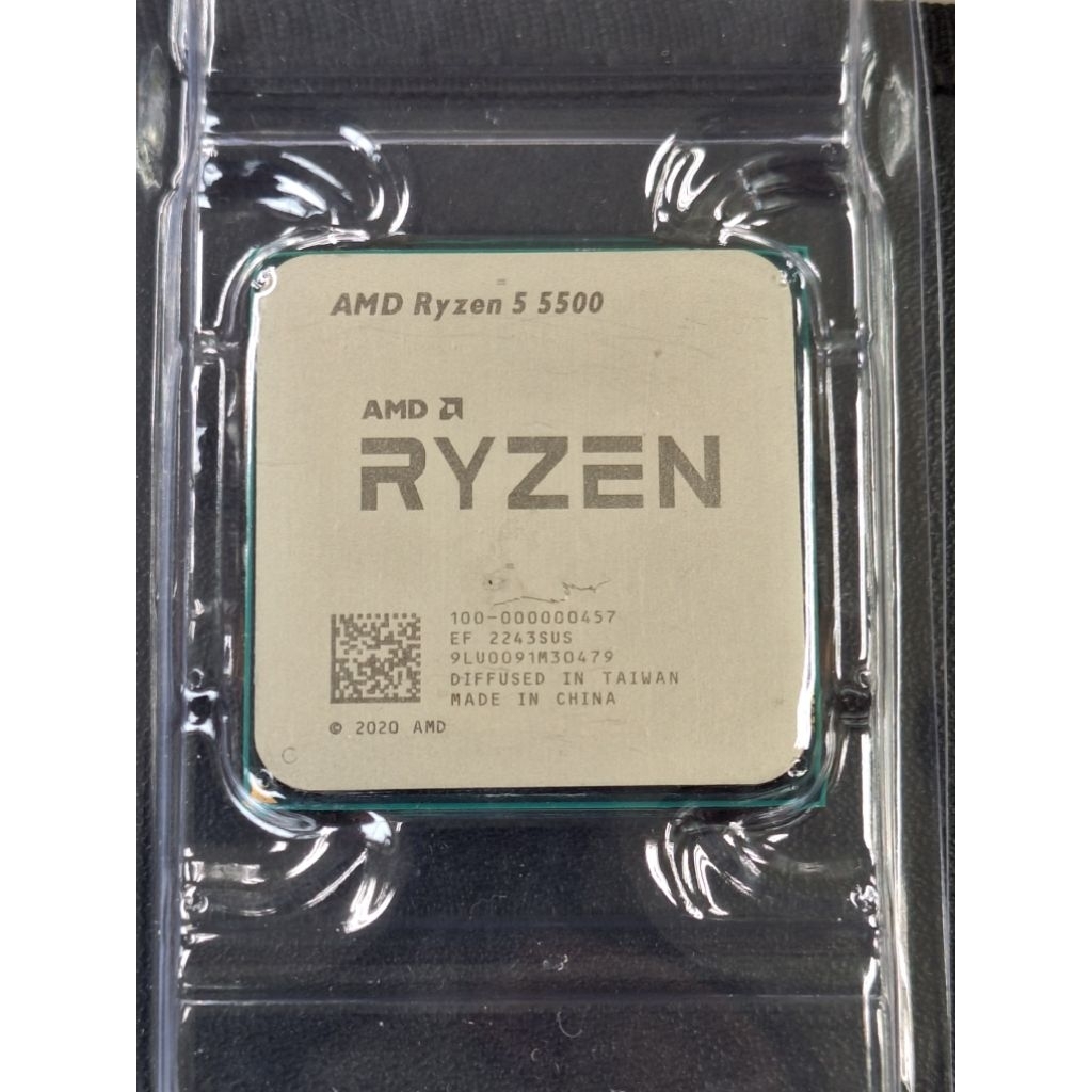CPU มือ✌️AMD RYZEN 5 5500 3.6 GHz (SOCKET AM4)