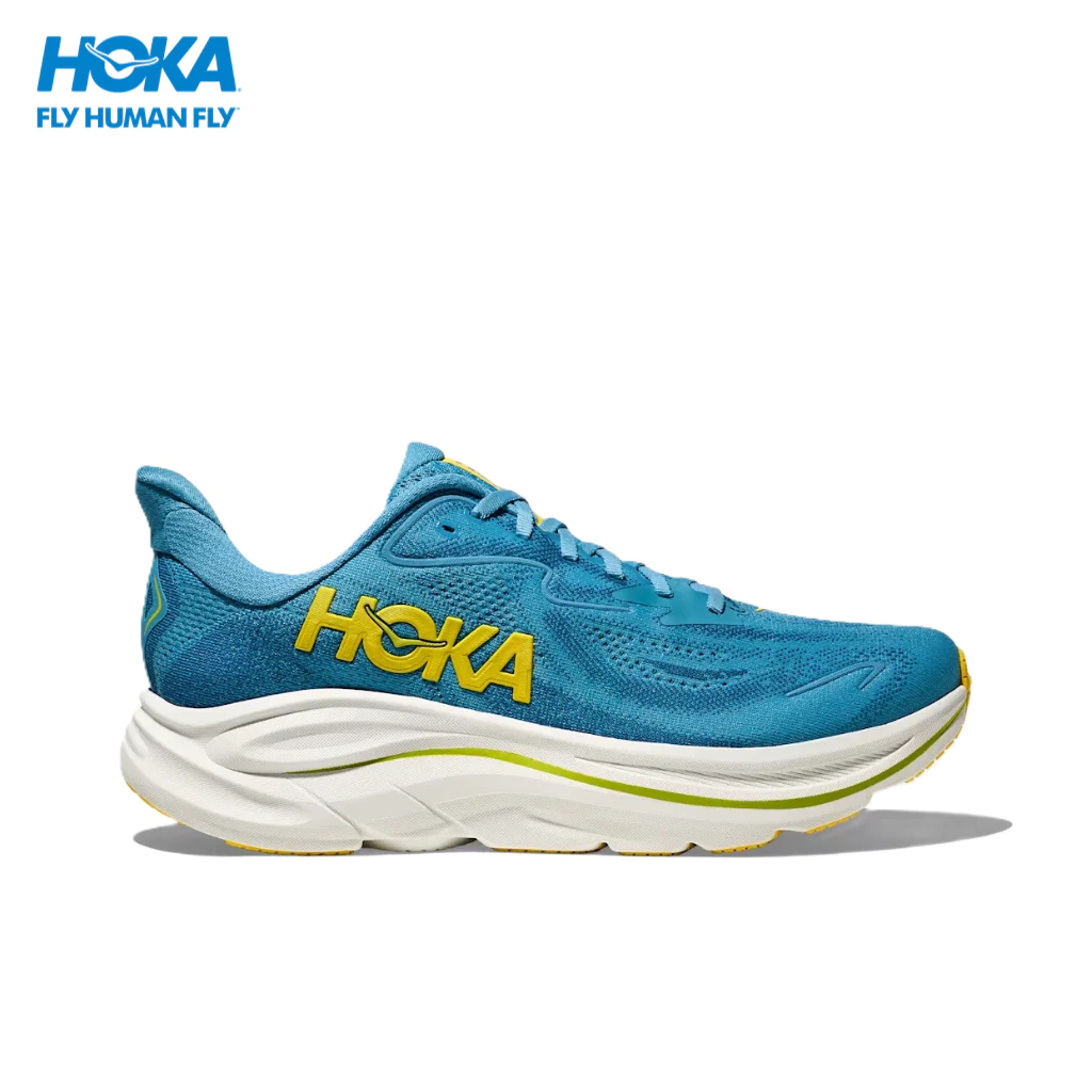 【Official Store】HOKA Clifton 10 1162032-ALF รองเท้าวิ่งผู้ชาย นุ่มกว่าเดิม ดูดซับแรงกระแทก วิ่งมาราธ