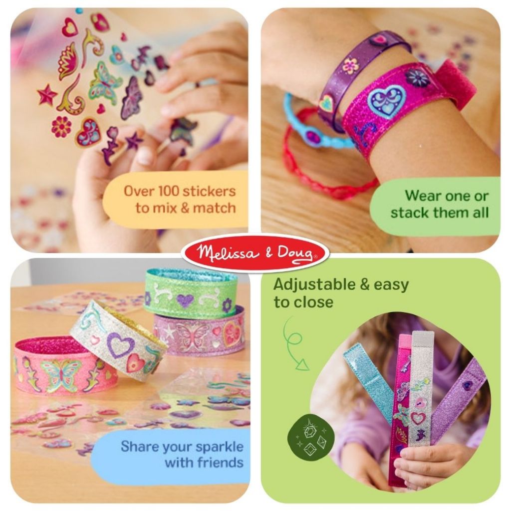 Melissa & Doug طقم صنع أساور DIY ‏(4 قطع) — صورة 7