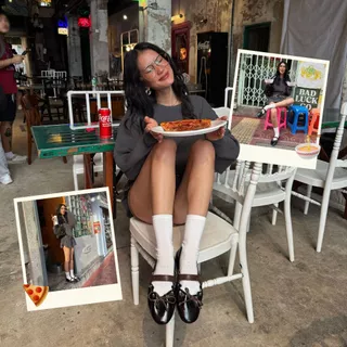 Mellowco รุ่น Mara Ballet Flat รองเท้าบัลเล่ต์หนังพรีเมียม M12-J5043