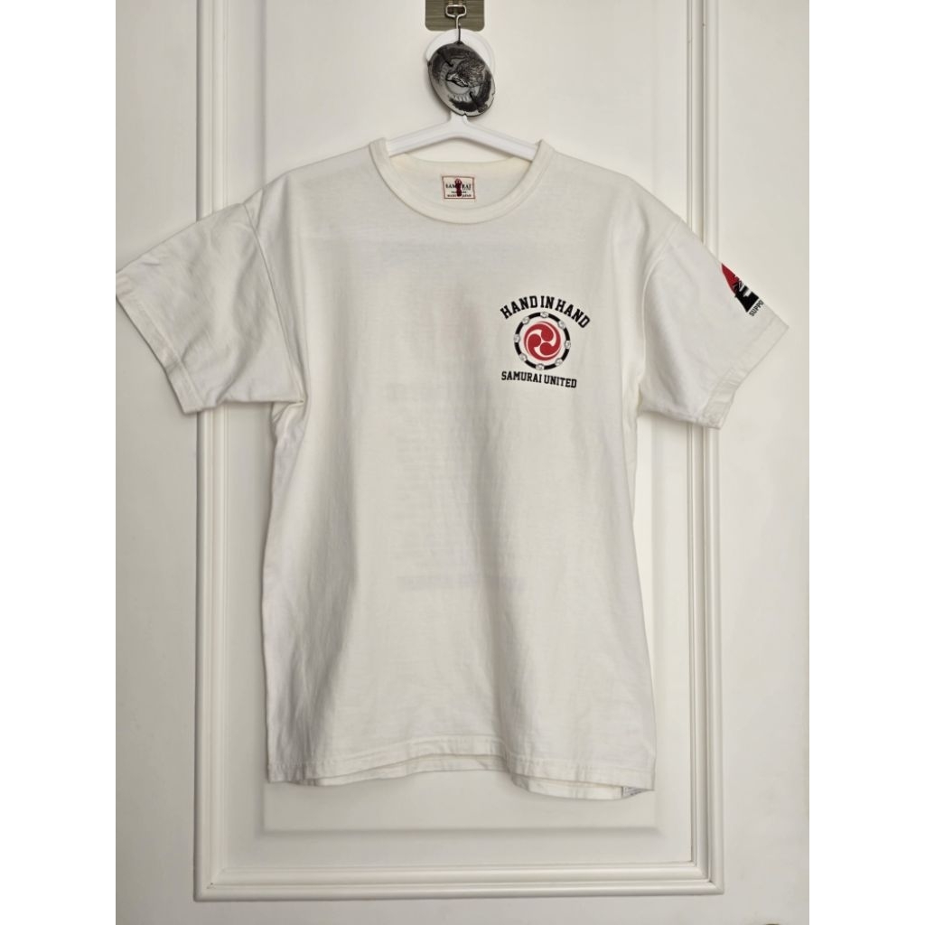 Samurai jeans Kumamoto Kyushu Donate T-Shirt Limited White L