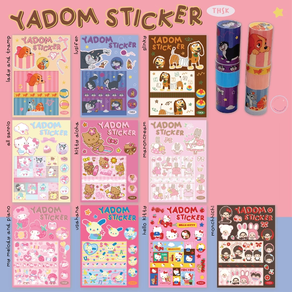 Yadom Sticker สติ๊กเกอร์ ติดยาดม