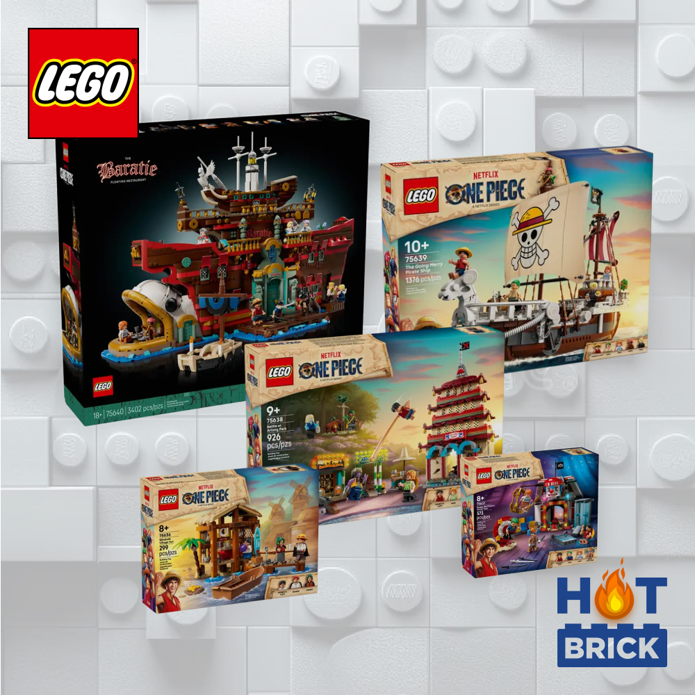 LEGO ONE PIECE Wave 1 Combo Set (5 กล่อง) 75636, 75637, 75638, 75639, 75640 เลโก้ของแท้ พร้อมส่ง