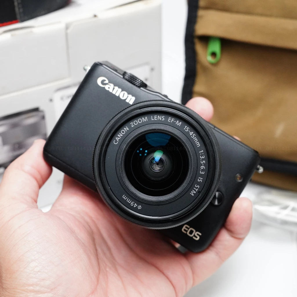Canon M10 อดีตประกันศูนย์ สภาพดี มีกล่อง ของแถมเพียบ thumbnail 4