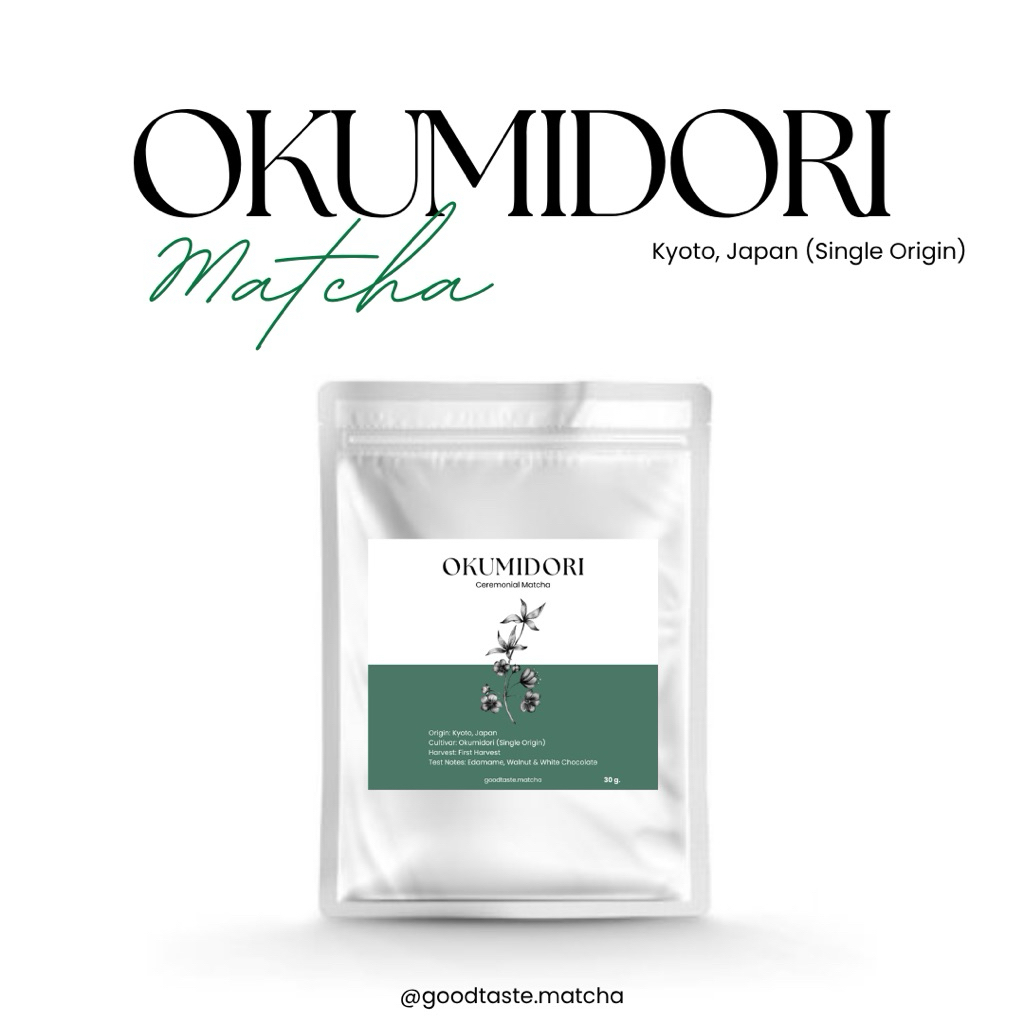 Okumidori Matcha Powder by Good Taste Matcha