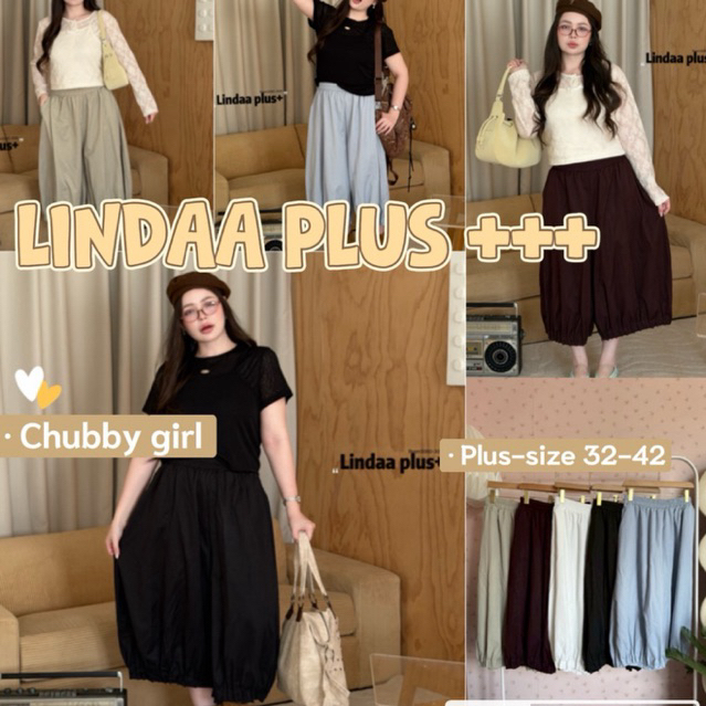 (ส่วนลดโปรเปิดร้าน+ส่งฟรีโค้ดคุ้ม✅) กางเกงขาแปดส่วนทรงจินนี่ ผ้าเนื้อบางนิ่มใส่สบาย สะโพกใหญ่สะใจมาก (32-42)
