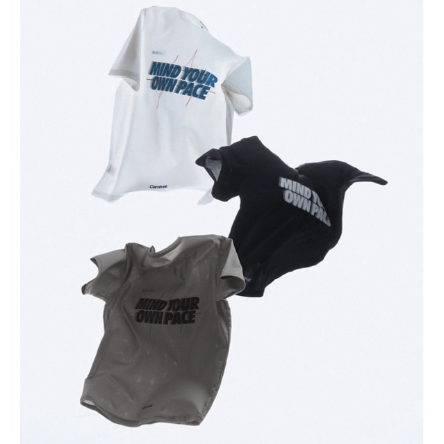 ( มือ1ของแท้พร้อมส่ง)( กทม.ส่งด่วน) เสื้อวิ่ง CARNIVAL RUNNING MIND CORE KNIT T-SHIRT