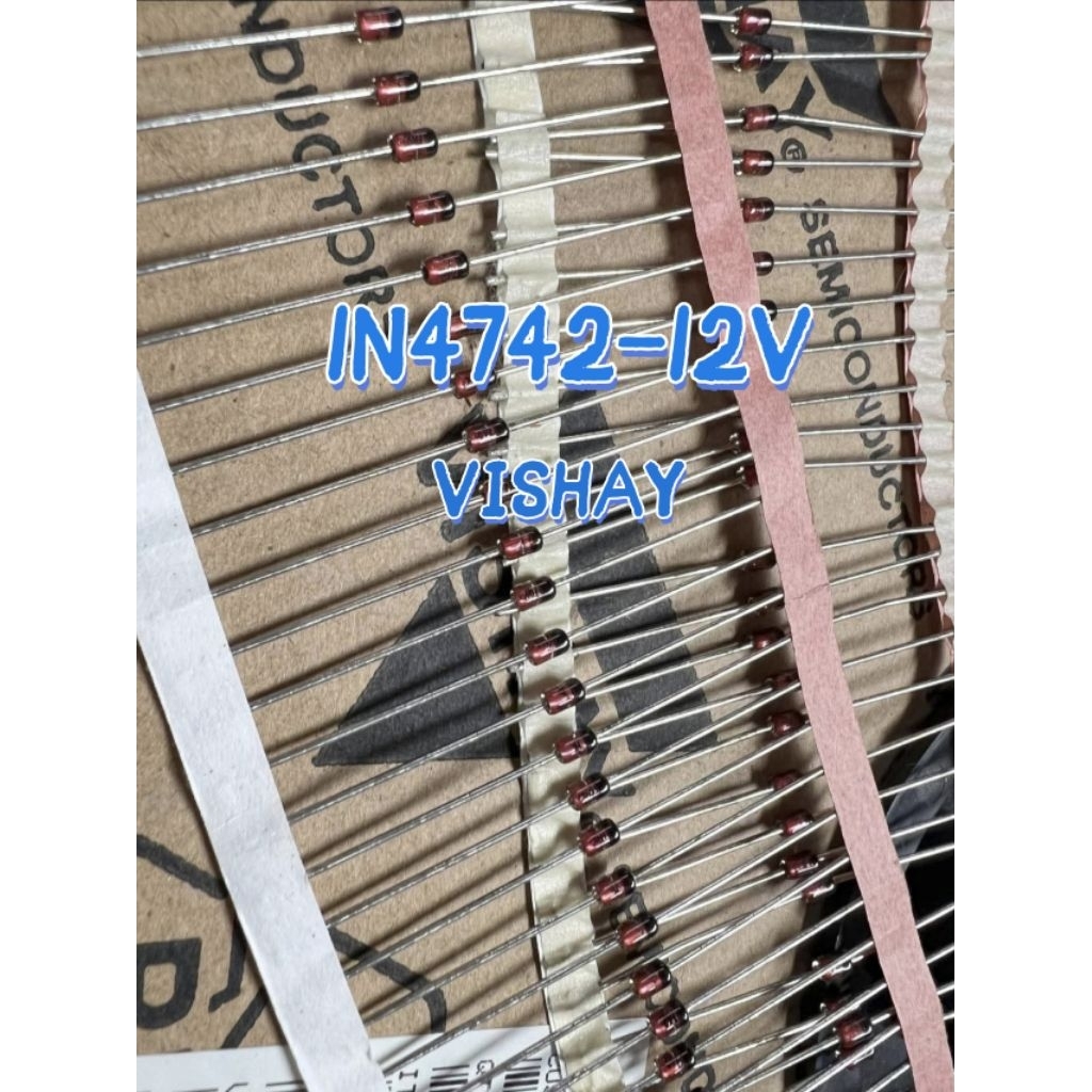 VISHAY  1N4742A Zener Diode 12V 1.0W (10 ชิ้น 30 บาท)