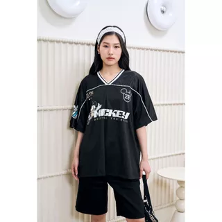 Niyom Jeans collection Mickey Mouse : รุ่น JS-D001 เสื้อ Jersy ผ้าโพลีเอสเตอร์