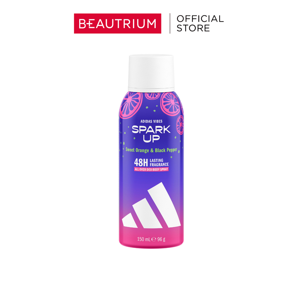 ADIDAS Vibes Spark Up Deo Body Spray ผลิตภัณฑ์ระงับกลิ่นกาย 150ml
