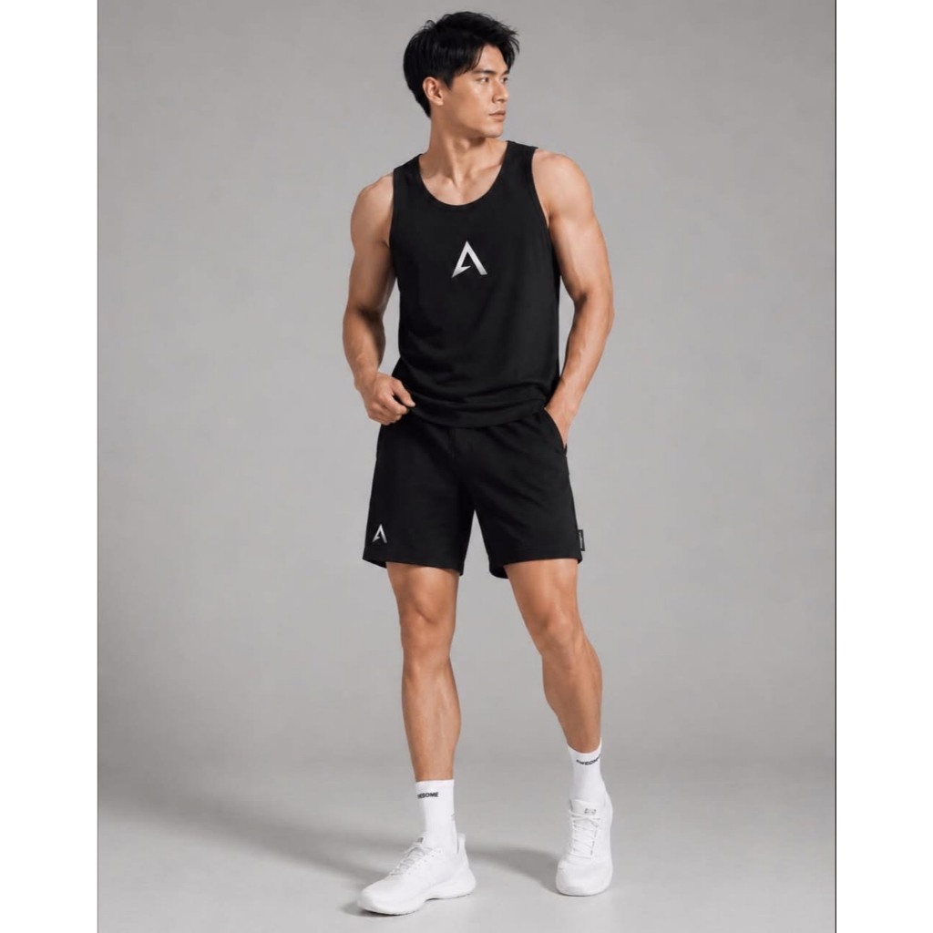 Awesome SLT15 เสื้อกล้ามคอกลม/คอยู เนื้อผ้านุ่ม ใส่สบาย ระบายอากาศดี