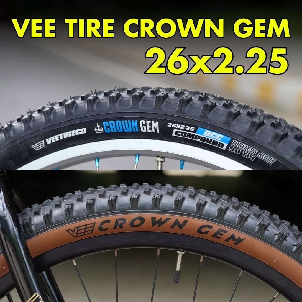 ยางดอก Vee Tire Crown Gem 26x2.25 ขอบลวด/ขอบพับ พร้อมส่ง