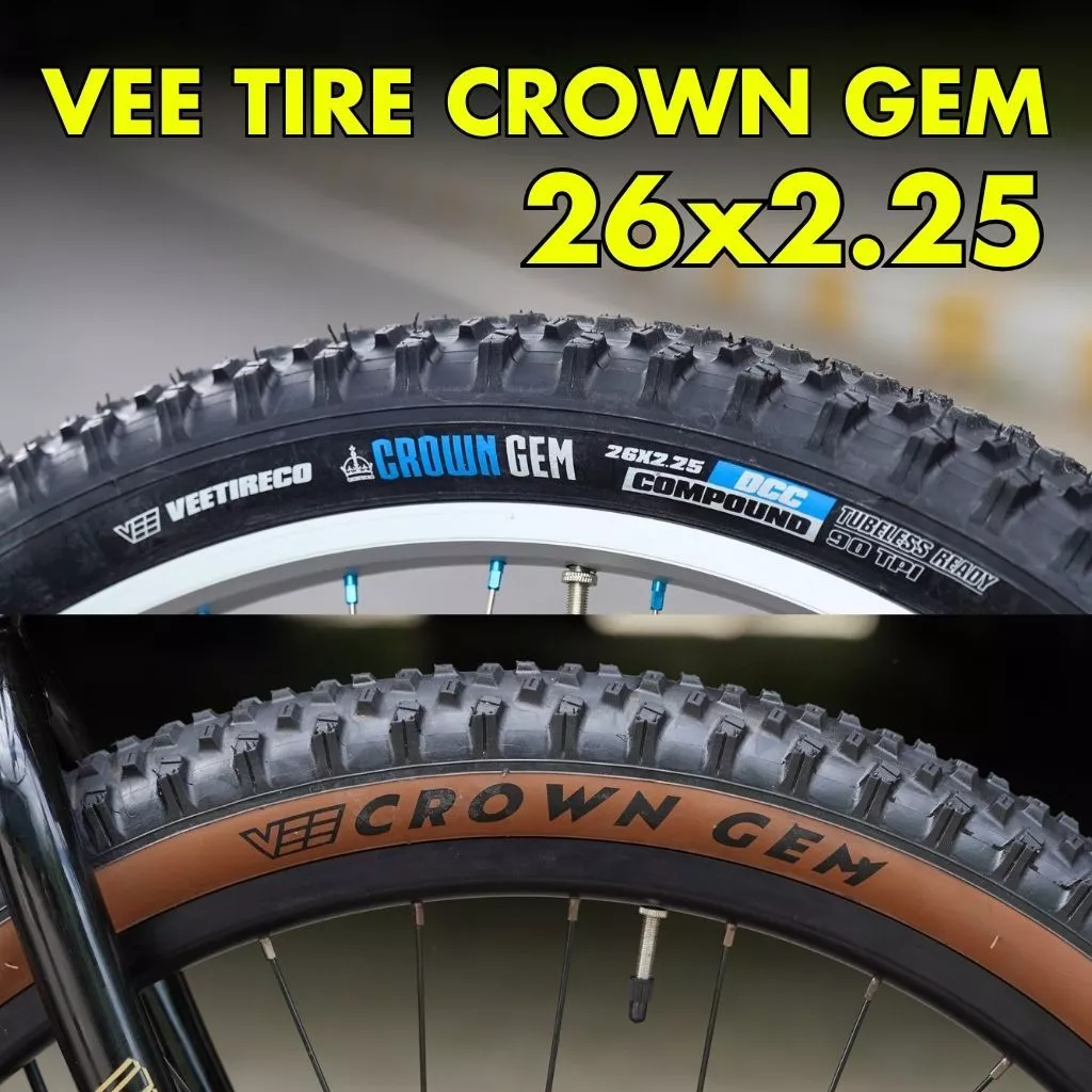 ยางดอก Vee Tire Crown Gem 26x2.25 ขอบลวด/ขอบพับ พร้อมส่ง