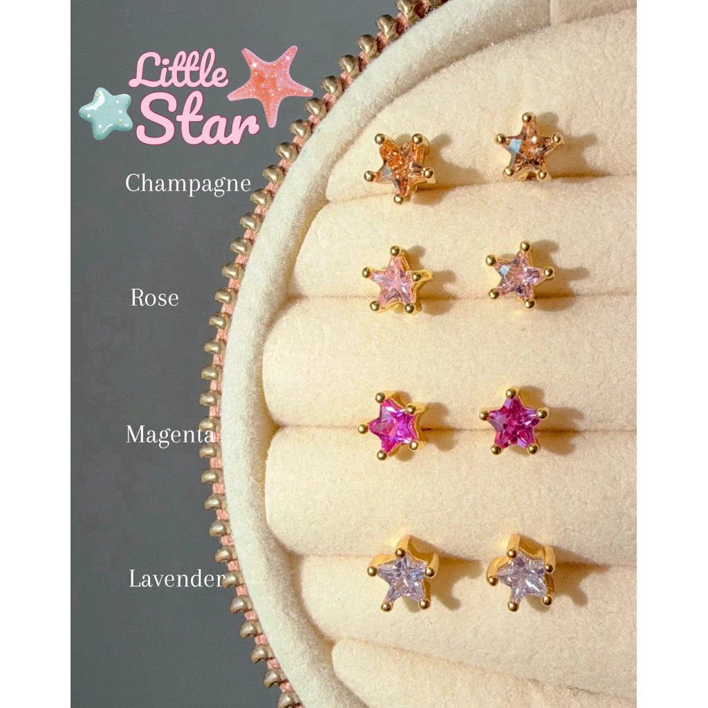 Little star ต่างหูรูปดาว