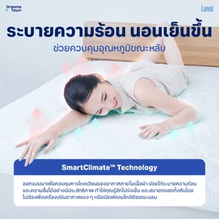 Lunio ผ้ารองกันเปื้อน ผ้ารองที่นอน กันน้ำ100% สัมผัสลื่น ไม่ระคายเคืองผิว ลดการเกิดไรฝุ่น รุ่น SmartGuard Pro Protector