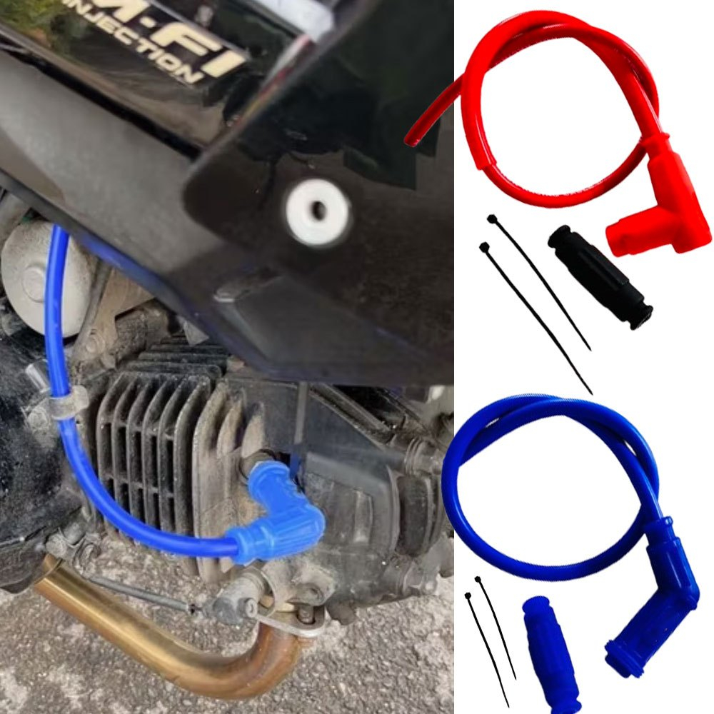 สายหัวเทียนแต่ง NGK POWER​ CABLE​ ปลั๊กหัวเทียน พร้อมส่งจากกทม(0018)
