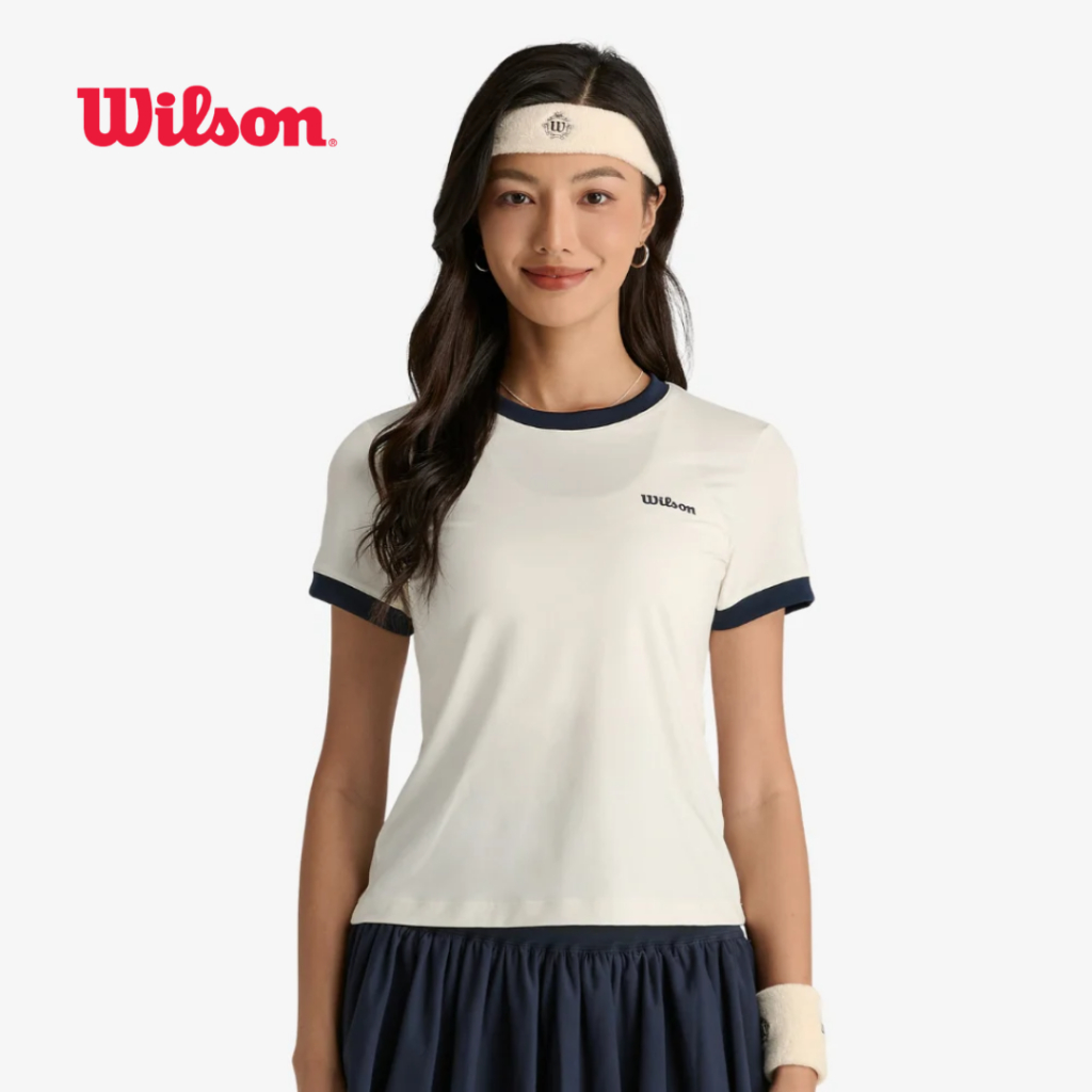 WILSON OFFENSE SS TEE เสื้อยืดกีฬาผู้หญิง WE00340W002001 OFFICIAL STORE