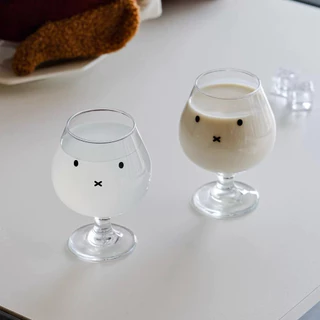 แก้ว miffy มิฟฟี่ กระต่ายน่ารัก แก้วใส่กาแฟ มัทฉะ วัสดุแก้ว