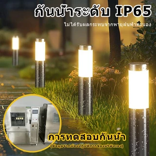 【การจัดส่งไทย】พลังงานแสงอาทิตย์ ลานภายใน โคมไฟ กันน้ำ ความสว่างสูง แบตเตอรี่ใช้งานได้นาน ไฟส่องสนามหญ้า