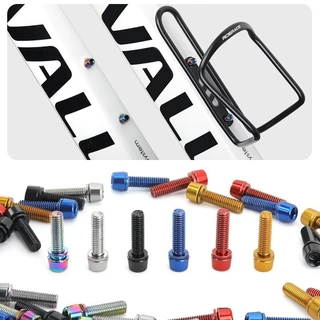สกรูยึดสเตมจักรยาน RIDERACE CNC M5 RDR-SS6 (Bicycle Handlebar Stem Bolts)