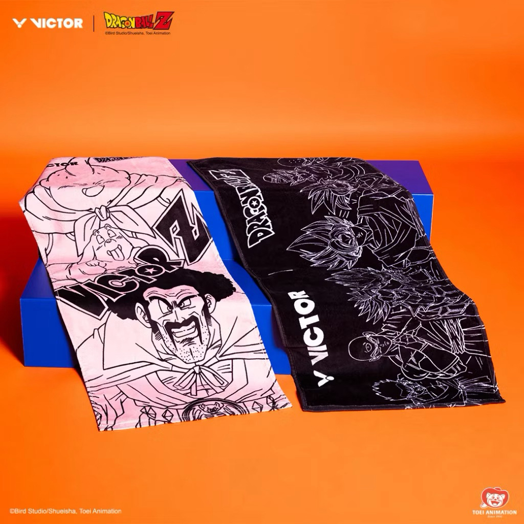 VICTOR x Dragon Ball Z Sports Towel ผ้าเช็ดเหงื่อ ลิขสิทธิ์แท้ Dragon Ball Z