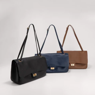 [ LoveGood ] Ciel กระเป๋าสะพาย Flap Bag หนังวัวแท้ 13" Shoulder Bag กระเป๋าผู้หญิง