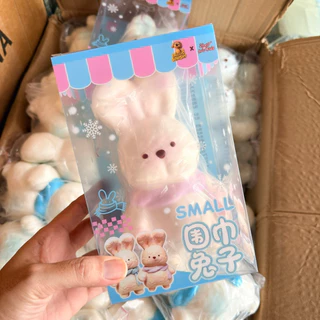 [พร้อมส่งที่ไทย] สกุชชี่กระต่าย 18cm [งานกล่อง] ตัวใหญ่สะใจ ของเล่นบีบคลายเครียด ยืดได้เด้งนุ่ม