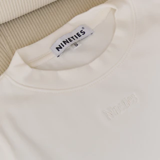 ‼️Exclusive at Online‼️( S / M / L) : Basic เสื้อยืดครอปแขนสั้นทรงสลิม รุ่น Mochi