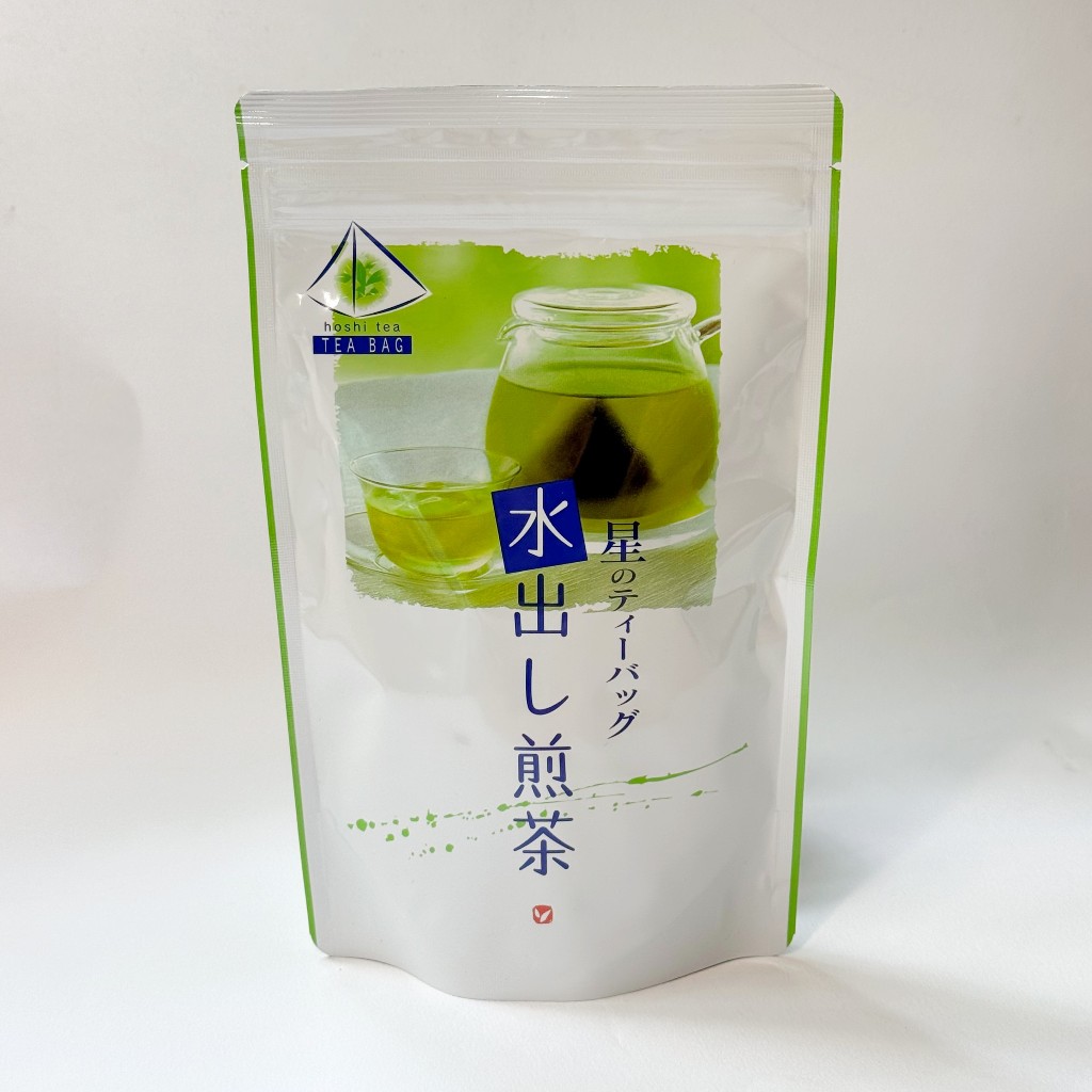 Cold Brew Sencha Tea Bag ถุงชาเซนฉะ ชงแบบเย็นจาก Hoshino บรรจุ 18 ถุงชา