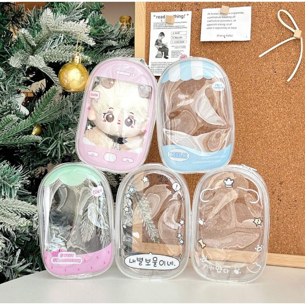 พร้อมส่งในไทย กระเป๋าใส่ตุ๊กตา สำหรับตุ๊กตา 10cm.