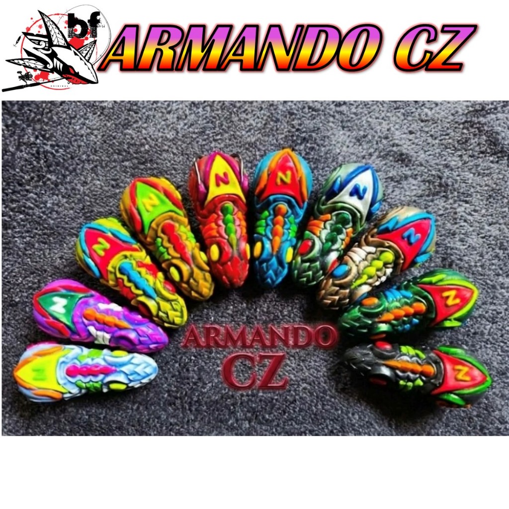 กบยาง CZ กบกางเกงใน Armando CZ ขนาด 4cm. น้ำหนัก 5กรัม เบ็ดARD เบอร์ 1