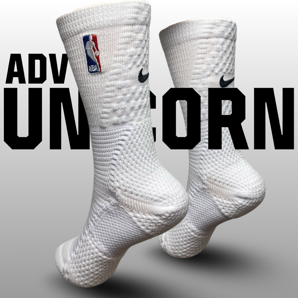ถุงเท้าบาสเก็ตบอล ถุงเท้าบาสNBA UNICORN รุ่นใหม่ล่าสุด ผ้าหนาพิเศษสำหรับเล่นกีฬา