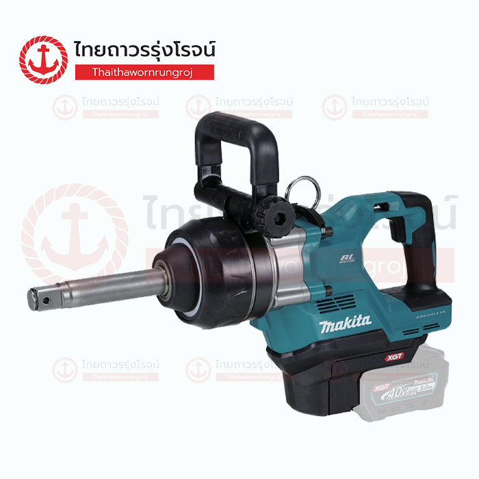 MAKITA บล็อกไร้สาย 1นิ้ว(125.4mm) 40v แรงบิดขันเข้า3150nm คลายน็อต 4000nm BLM XGT XPT TW010G (เครื่อ