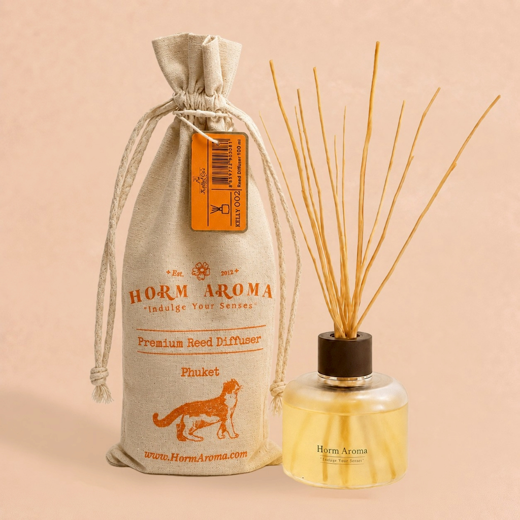 Horm Aroma Reed diffuser กลิ่น 002 Tropical lover 100 ml For Cat