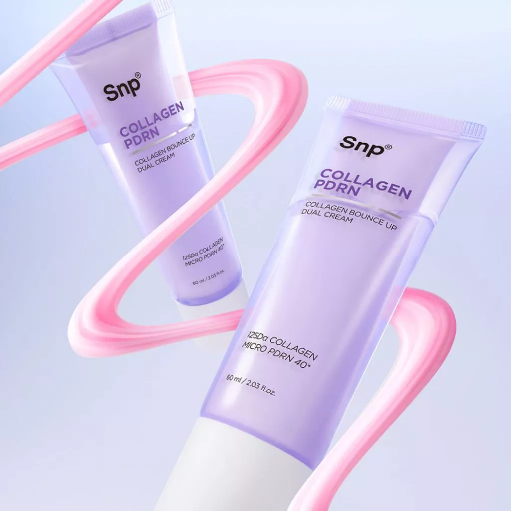 [NEW] SNP Collagen Bounce Up Dual Moisture Cream 60 ml.