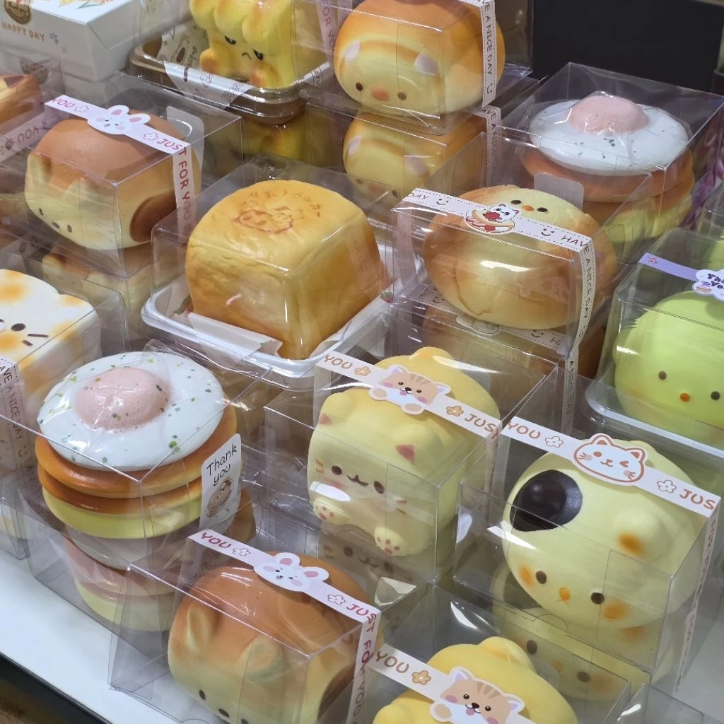 🍞 พร้อมส่ง 🔥สกุชชี่ขนมปัง เกรดA งานนุ่มนิ่ม สโลว์สุด กลิ่นหอม แพ็คกล่องอย่างดี