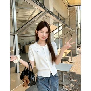 เสื้อคลุมผู้หญิง ผ้าไหมพรม ใส่สบาย สไตล์ลำลอง เเมชท์กับทุกสไตล์ได้ ไฮโซสุดๆ #020466