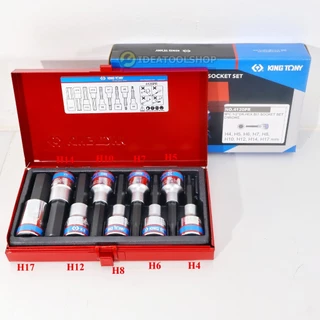 ของแท้!! KINGTONY ลูกบ๊อกเดือยโผล่ 1/2” [ ยกชุด ] รุ่น 4109PR ท็อค สั้น 4119PR TORX ยาว 4110PR 6 เหลี่ยม สั้น 4120PR หก