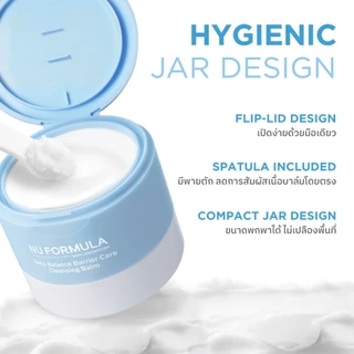 NU FORMULA Deep Balance Barrier Care Cleansing Balm 80g คลีนซิ่งบาล์ม สูตรอ่อนโยน เพื่อผิวแพ้ง่าย