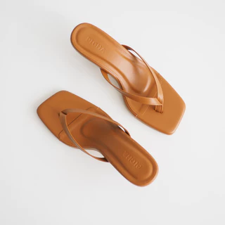 PICHA SHOES ส้นสูง 2.3 นิ้ว รุ่นหูหนีบ ส้นเข็ม พื้นนุ่มพิเศษ เดินสบาย ใส่ได้เดินได้ทั้งวัน แมตช์ง่ายทุกลุค