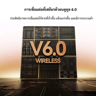 หูฟังบลูทูธ KiiP Bluetooth 6.0 สวม 2 แบบ Open-Ear+In-Ear สบายนอนออกกำลังกาย เคสมีกระจกแต่งหน้าไฟเติมแสง ตัดเสียงรบกวน