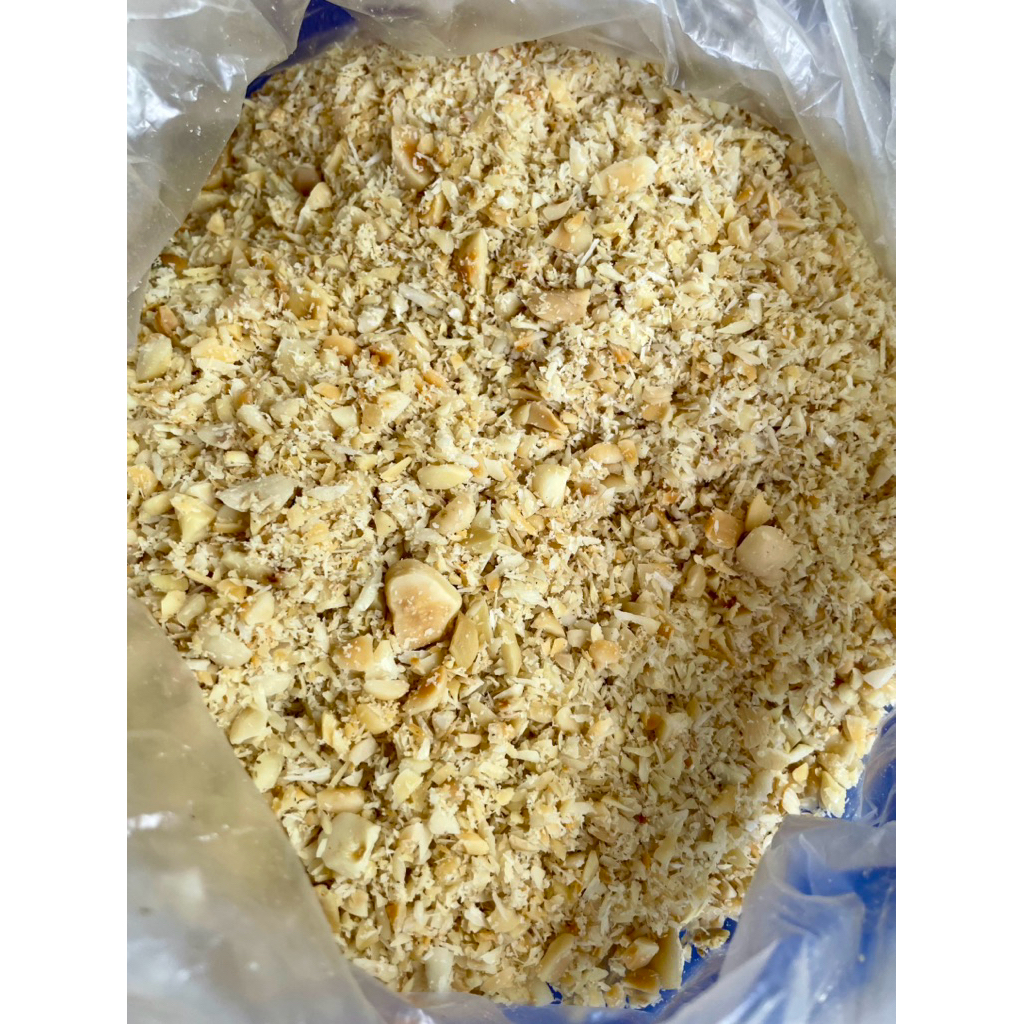 แมคคาเดเมียอบ ทำขนม (บดหยาบ) 1kg คุ้มสุด