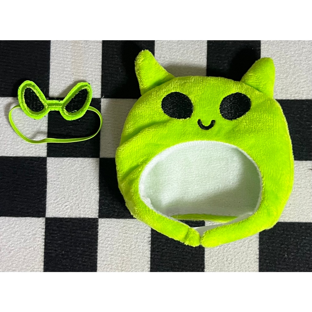 (Pre-order)  💚 หมวกเอเลี่ยน + แว่นเชือก 👽