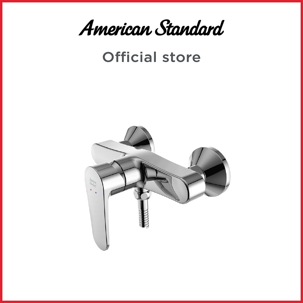 American Standard ก๊อกผสมยืนอาบ แบบติดผนัง ไม่รวมชุดฝักบัว รุ่น Codie | FFASB212-7T1501BT0