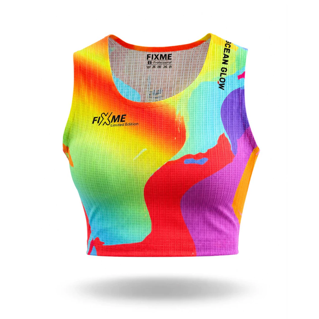 Race vest เสื้อกล้ามวิ่ง เสื้อวิ่ง เอวลอย ไร้ตะเข็บ เบาเหมือนไม่ใส่ เสื้อกล้าม