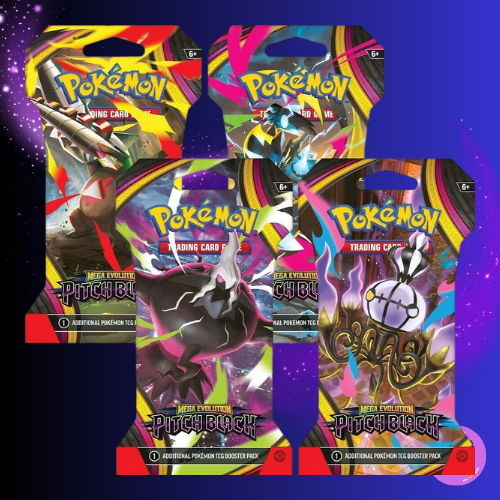 【พร้อมส่ง】Pokemon TCG ENG : Pitch Black Sleeved Booster【Pokemon TCG】